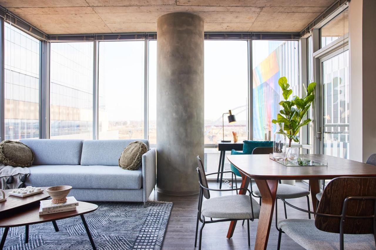 Placemakr Premier Sobro Нэшвилл Экстерьер фото The interior of a typical apartment at The Standard East Village