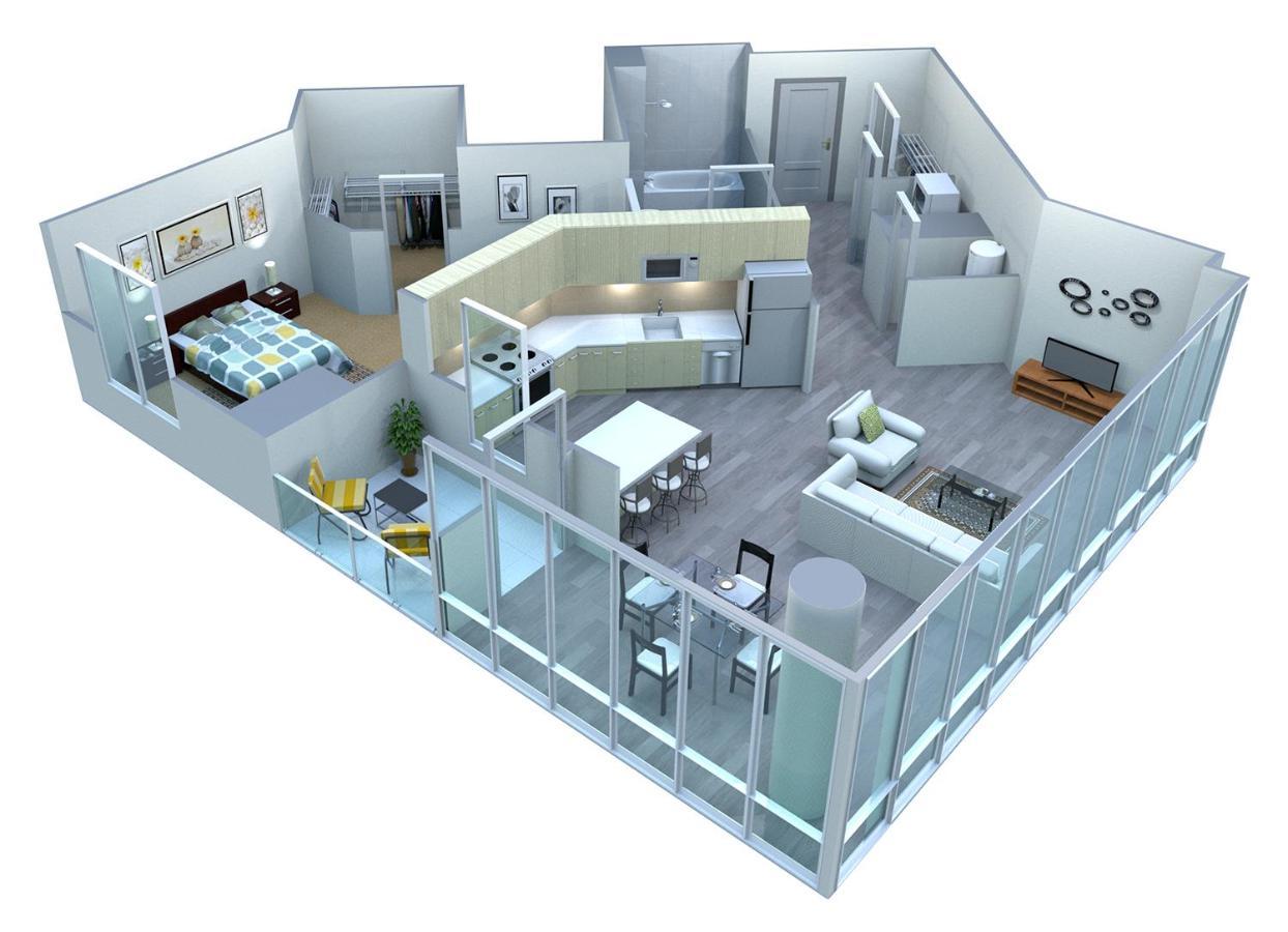 Placemakr Premier Sobro Нэшвилл Экстерьер фото 3D floor plan