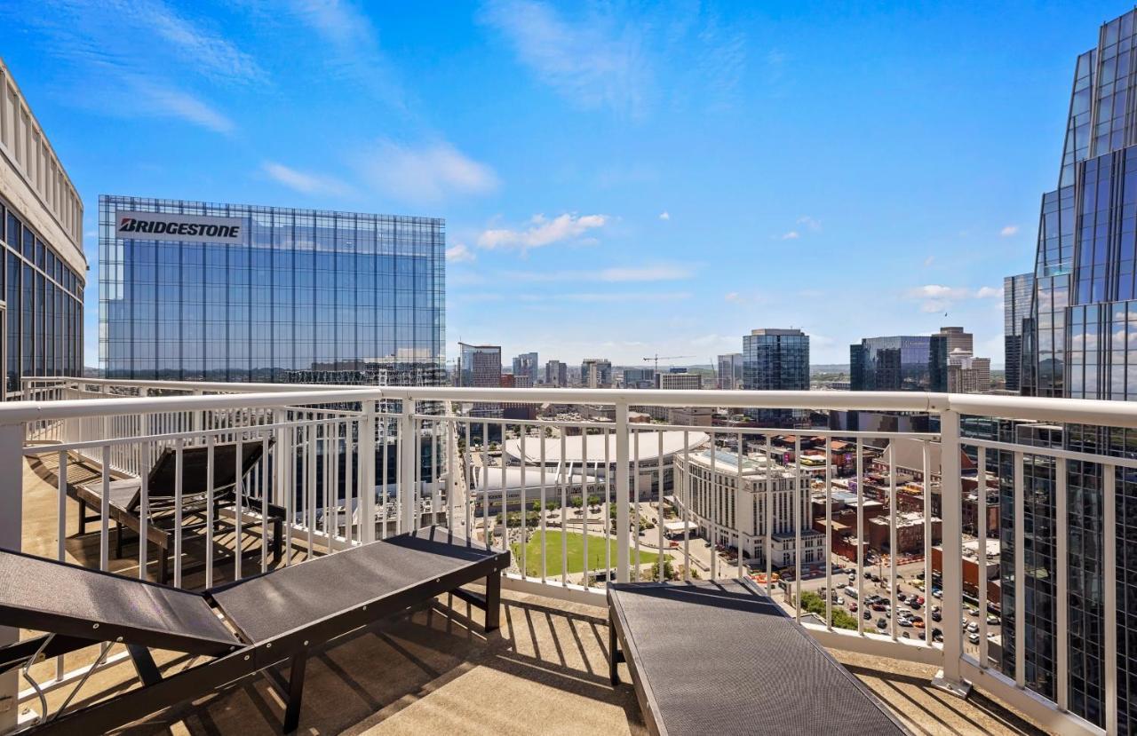 Placemakr Premier Sobro Нэшвилл Экстерьер фото View from the rooftop of the building